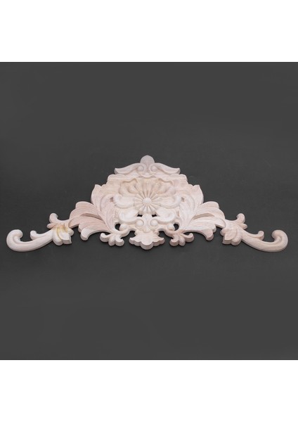 1x Kauçuk Ahşap Oyma Aplike Retro Mobilya El Sanatları Dekor 38*15*1.2 cm (Yurt Dışından) indirimleri