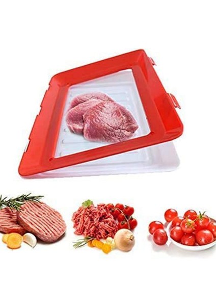 Gıda Plastik Taze Tutma Tepsisi Istiflenebilir Gıda Tepsisi Tekrar Kullanılabilir Yaratıcı Gıda Taze Tutma Tepsisi (Yurt Dışından) fiyatları