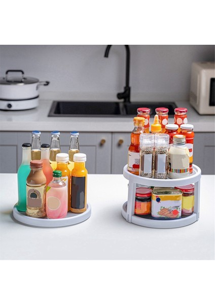 Dolap Için Döner Tabla Lazy-Susan, Döner Baharat Rafı Döneri (Yurt Dışından) fırsatları