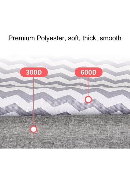 Asılı Bebek Bezi Kutusu Bebek Yatağı Düzenleme Bebek Bezi Tutucu Bebek Ürün Düzenleyici Gri (Yurt Dışından) indirimleri