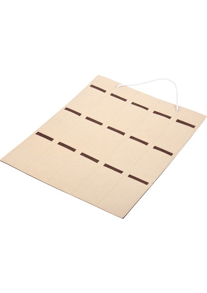 Gözlük Organizatör Güneş Gözlüğü Organizatör Depolama Asılı Çanta Güneş Gözlüğü Gözlük Ekran Duvar Montaj Organizatör 15 Yuva Gözlük Tutucu Bej + Kahverengi (Yurt Dışından) fiyatları