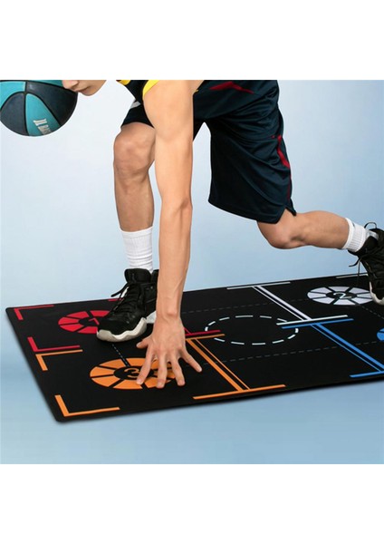 Dribble Eğitim Matı Yardımcı Alet Kaymaz Çeviklik Eğitimi Dayanıklı Basketbol Basamak Matı Çok Işlevli (Yurt Dışından) fiyatları