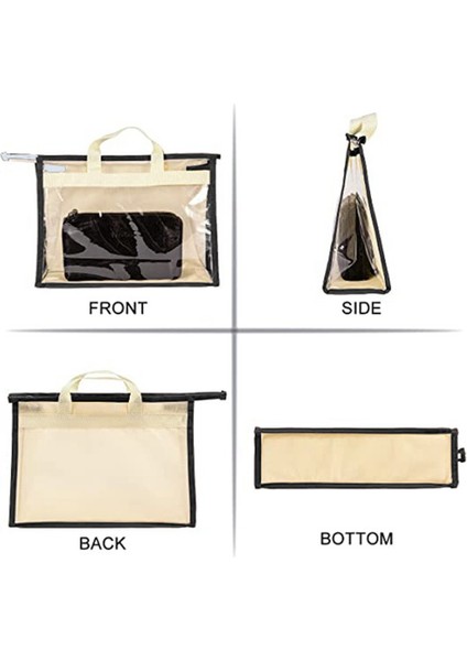 Adet Çanta Toz Torbaları Temizle Çanta Depolama Organizatör Dolap Küçükten Ekstra Büyüke Tozsuz Fermuarlı Saklama Çantası (Yurt Dışından) indirimleri