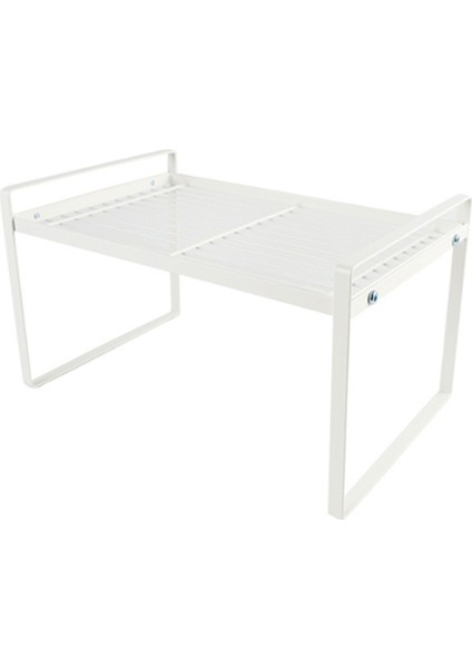 Mutfak Rafları, Dolap Düzenleme Mini Depolama Rafı, Beyaz (Yurt Dışından)