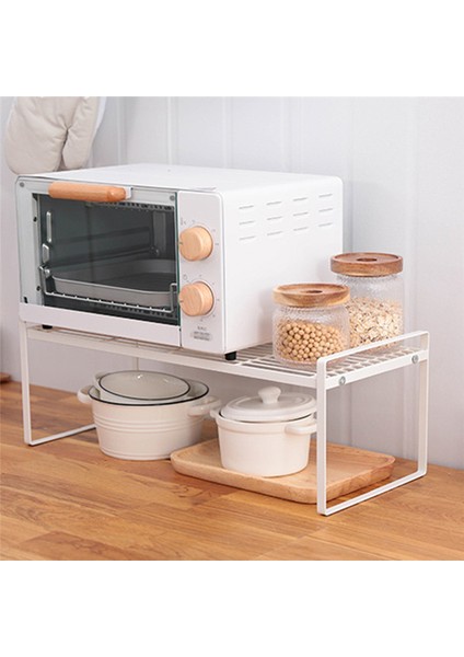 Mutfak Rafları, Dolap Düzenleme Mini Depolama Rafı, Beyaz (Yurt Dışından) fırsatları