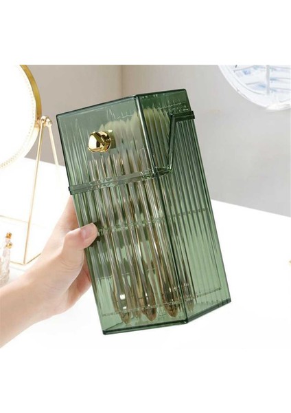 Makyaj Fırçası Saklama Tüpü Toz Geçirmez Gevşek Pudra Fırçası Saklama Kutusu Masaüstü Kaş Kalemi Allık Kozmetik Kovası,c (Yurt Dışından) fırsatları