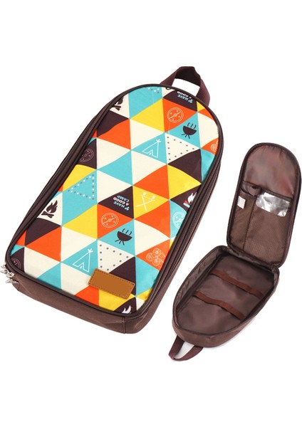 Taşınabilir Tencere Çantası Etnik Stil Saklama Çantası Çatal Seti Piknik Çantası C (Yurt Dışından) fiyatları