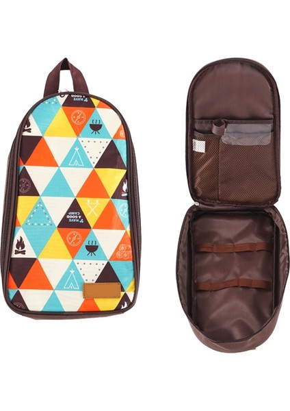 Taşınabilir Tencere Çantası Etnik Stil Saklama Çantası Çatal Seti Piknik Çantası C (Yurt Dışından) modelleri