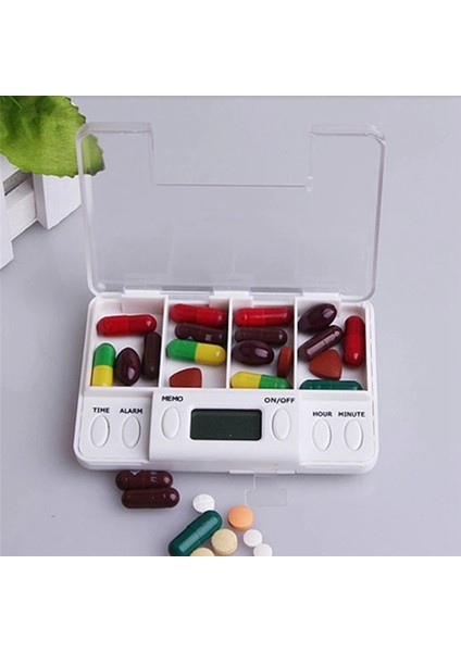 Hap Dağıtıcı Konteyner Çalar Saat Alma Hatırlatıcısı Akıllı Kişisel (Yurt Dışından) fiyatları