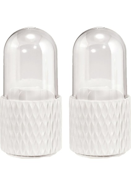 Adet Makyaj Fırçası Tutucu Toz Geçirmez ve Su Geçirmez Makyaj Fırçası Düzenleyici Saklama Kapağı ile Vanity ve Banyo Için (Yurt Dışından)