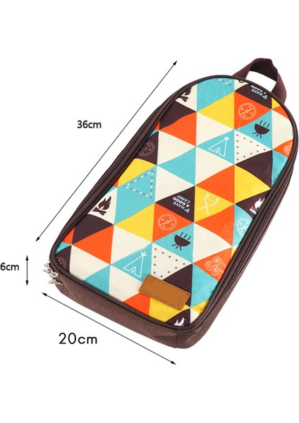 Taşınabilir Tencere Çantası Etnik Stil Saklama Çantası Çatal Seti Piknik Çantası C (Yurt Dışından) indirimleri