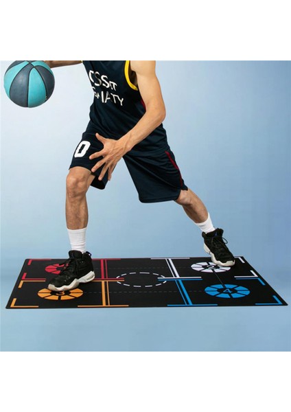 Dribble Eğitim Matı Yardımcı Alet Kaymaz Çeviklik Eğitimi Dayanıklı Basketbol Basamak Matı Çok Işlevli (Yurt Dışından) indirimleri