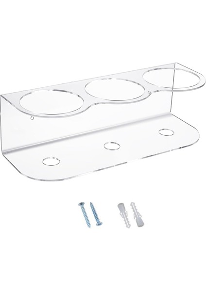 Sprey Kutusu Tutucu Akrilik Sprey Şişesi Tutucu Duvara Monte Aerosol Kutusu Rafı Donanımlı Sprey Şişesi Düzenleyici (Yurt Dışından)