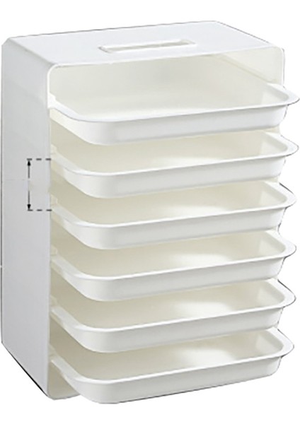 Mutfak Depolama Çok Katmanlı Bulaşık Tepsisi Duvara Monte Garnitür Istiflenebilir Meyve Depolama Plakası (Yurt Dışından)