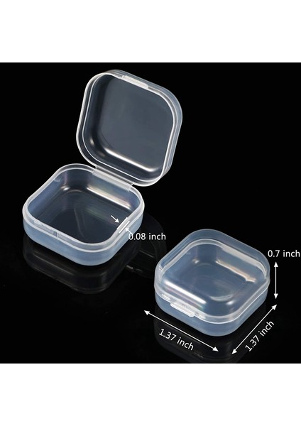 36 Parça Dikdörtgen Şeffaf Plastik Kaplar Şeffaf Boncuk Saklama Kapları Mücevher Saklama Kutusu (Yurt Dışından) modelleri