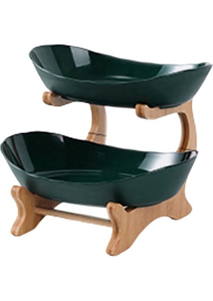 Meyve Tepsisi Rafları Masa Tabakları Yemek Takımları Mutfak Meyve Kasesi Bölmeli Şekerleme Pasta Tepsileri Sofra Takımları Tabaklar (Yurt Dışından)