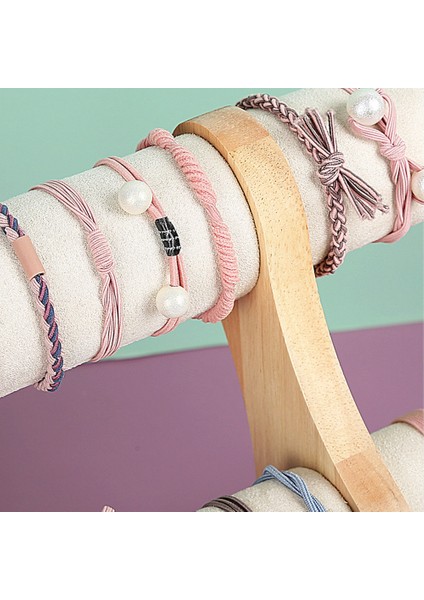 Katmanlı Katı Ahşap Takı Ekran Standı Bilezik Izle Organizatör Depolama Rafı Takı Ambalaj Ekran Sahne Braketi, 2 (Yurt Dışından) indirimleri