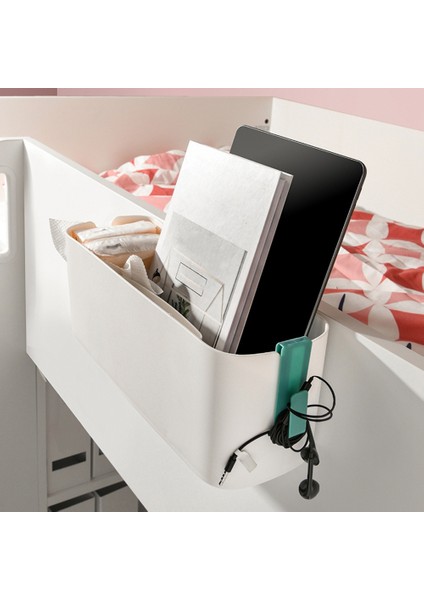 Başucu Yatak Raf Cepler Depolama Tutucu Depolama Uzaktan Kumanda Cep Telefonu Şarj Yatak Oturma Odası Bathrorm Aksesuarları-A (Yurt Dışından) fiyatları