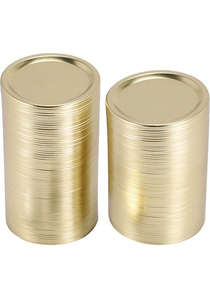 150 Adet Normal Ağızlı Konserve Kapakları Top, Kerr Kavanozları, Konserve Için Bölmeli Tip Metal Kavanoz Kapakları (70MM, Altın) (Yurt Dışından) modelleri