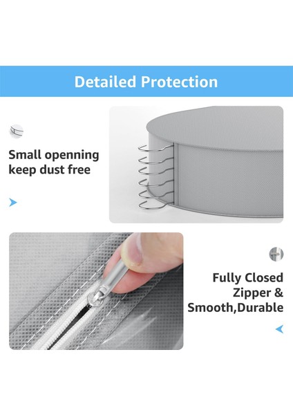 4 Adet 40 Inç Giysi Çantası, 6,5 Inç Körüklü, Güve Geçirmez Giysi Çantaları, Saklama Asma, Giysi Çantası (Yurt Dışından) fiyatları