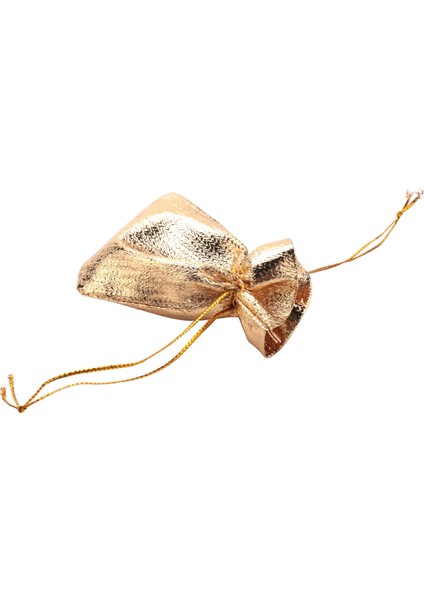 100 Adet Altın Folyo Organze Çanta Şeker Hediye Keseleri Noel Dekorasyon Düğün Parti Favor Kese Hediye Paketleme Torbaları Ipli Kese 5X7CM (Yurt Dışından) indirimleri