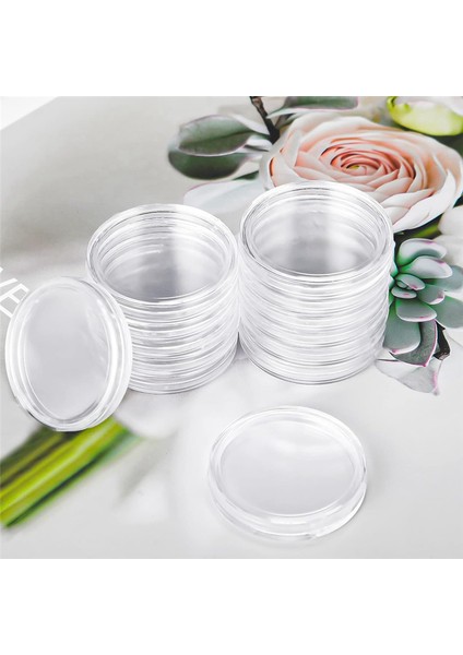 30 mm Madeni Para Kapsülleri Yuvarlak Plastik Madeni Para Tutucu Kutusu ve Madeni Para Toplama Malzemeleri Için Depolama Düzenleyici Kutu (4 Paket) (Yurt Dışından) fırsatları