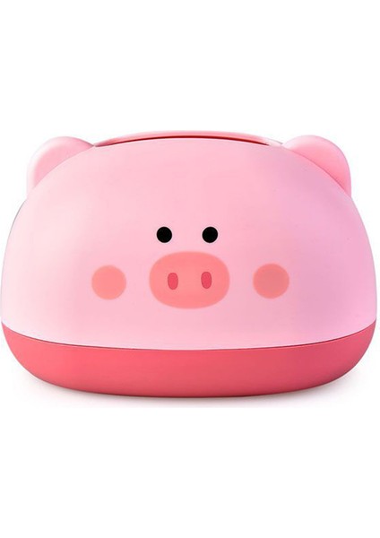 Peçete Tutucu Ev Oturma Odası Yemek Odası Yaratıcı Domuz Saklama Kutusu Basit Depolama Doku Kutusu (Yurt Dışından)