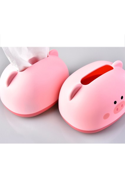 Peçete Tutucu Ev Oturma Odası Yemek Odası Yaratıcı Domuz Saklama Kutusu Basit Depolama Doku Kutusu (Yurt Dışından) modelleri