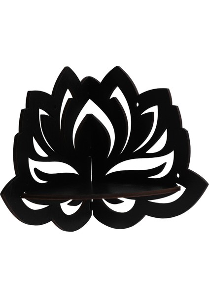 Lotus Yüzen Köşe Rafı Gotik Cadılar Bayramı Dekorasyonu Duvar Askılı Raf Kristal Sergileme Rafı Ev Duvar Dekoru (Yurt Dışından) modelleri