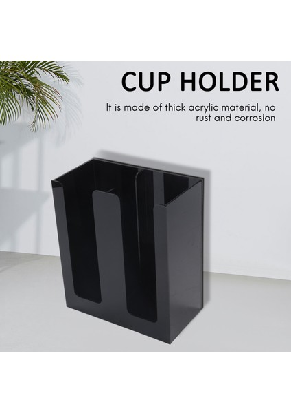 Kahve Fincanı ve Kapak Kolu Dağıtıcı Dak Tutucu Dak Tutucu Iki Dak Tutucu Kağıt Dak Depolama Rafı (Yurt Dışından) fiyatları