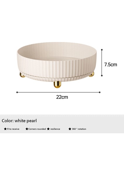 Mutfak Depolama Döner Raf Baharat Rafı Baharat Kutusu Ev Pikap Döner Depolama Rafı Beyaz (Yurt Dışından) modelleri