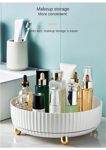 Mutfak Depolama Döner Raf Baharat Rafı Baharat Kutusu Ev Pikap Döner Depolama Rafı Beyaz (Yurt Dışından) indirimleri