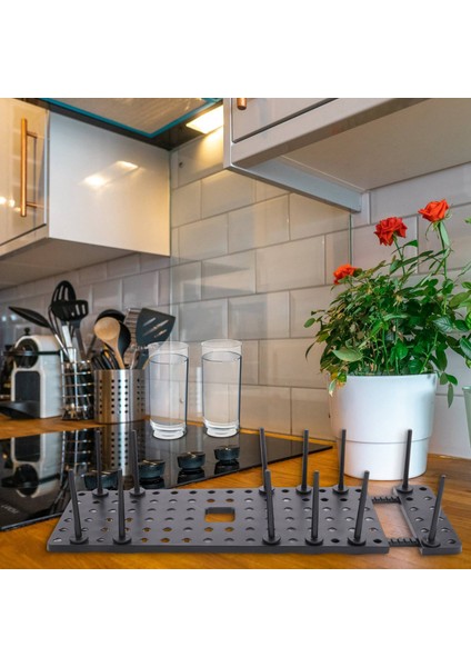 1 Adet Ayarlanabilir Mutfak Bulaşık Kurutma Rafı Sofra Takımı Depolama Çekmece Tipi Mutfak Düzenleyici Drenaj Rafı Kiler Düzenleyici (Yurt Dışından) fırsatları