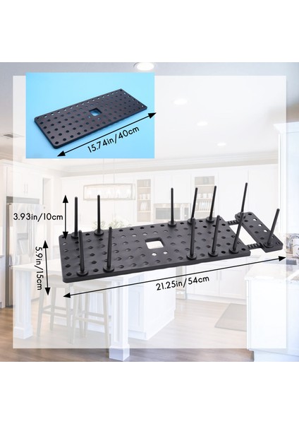 1 Adet Ayarlanabilir Mutfak Bulaşık Kurutma Rafı Sofra Takımı Depolama Çekmece Tipi Mutfak Düzenleyici Drenaj Rafı Kiler Düzenleyici (Yurt Dışından) indirimleri