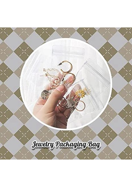 Şeffaf Mücevher Saklama Kitabı Anti Oksidasyon Mücevher Saklama Düzenleyici Çanta (100 Adet Fermuarlı Kapatma Çantaları) (Yurt Dışından) modelleri