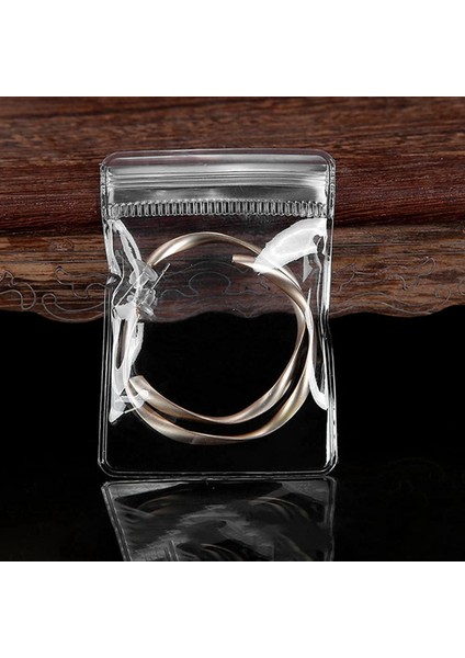 Şeffaf Mücevher Saklama Kitabı Anti Oksidasyon Mücevher Saklama Düzenleyici Çanta (100 Adet Fermuarlı Kapatma Çantaları) (Yurt Dışından) fırsatları