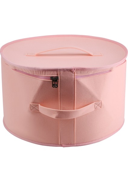 Şapka Kutusu Organizatör Yuvarlak Seyahat Şapka Kutuları Katlanabilir Şapka Saklama Çantası Toz Geçirmez Kapaklı Büyük Şapka Saklama Kutusu Şapka Kutuları C (Yurt Dışından) fiyatları