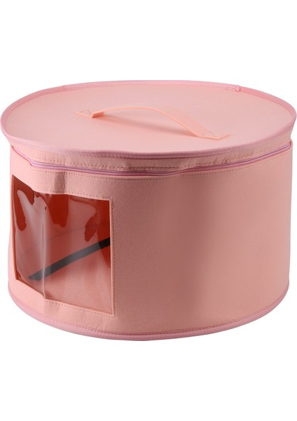 Şapka Kutusu Organizatör Yuvarlak Seyahat Şapka Kutuları Katlanabilir Şapka Saklama Çantası Toz Geçirmez Kapaklı Büyük Şapka Saklama Kutusu Şapka Kutuları C (Yurt Dışından) modelleri