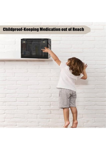 Kişisel Eşyalar Için Büyük Kilit Kutuları, Kodlu Kilit Kutusu 15.3X11X8.6IN Kombinasyon (Yurt Dışından) fiyatları