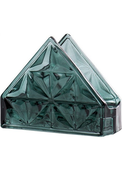 Iskandinav Vintage Cam Doku Tutucu Masaüstü Dekorasyon Ev Peçete Tutucu Otel Cafe Depolama Rafı Kule Tutucu C (Yurt Dışından) indirimleri