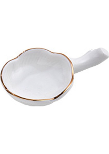 1 Adet Seramik Çubuklarını Dinlenme Standı Iskandinav Tarzı Sopa Tutucu Çatal Standı Kaşık Sofra Tutucu (Küçük Erik) (Yurt Dışından)