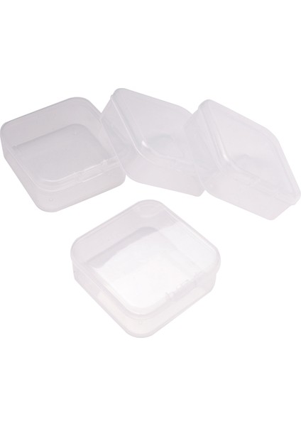 Aksesuarlar, El Sanatları, Öğrenme Malzemeleri, Vidalar, Matkaplar Için Menteşeli Kapaklı Küçük Şeffaf Plastik Boncuk Saklama Kapları Kutusu (Yurt Dışından) fiyatları