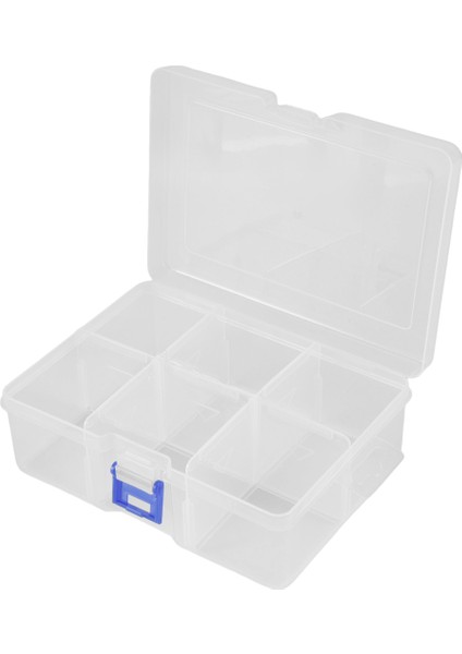 6 Çıkarılabilir Plastik Saklama Kutusu Takı/küpe/araçlar Konteyner Organizatör (Yurt Dışından) modelleri