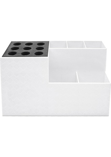 Beyaz Makas Kaymaz Saklama Rafı Ultra Hafif Saç Aletleri Düzenleyici Saç Kurutma Makinesi Berber Aletleri Kuaförlük Aletleri Düzenleyici-A (Yurt Dışından)