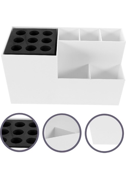 Beyaz Makas Kaymaz Saklama Rafı Ultra Hafif Saç Aletleri Düzenleyici Saç Kurutma Makinesi Berber Aletleri Kuaförlük Aletleri Düzenleyici-A (Yurt Dışından) indirimleri