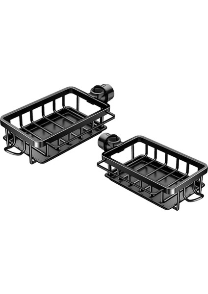 Musluk Rafı Mutfak Musluk Depolama Rafı Yuvarlak Su Borusu Lavabo Depolama Rafı Ev Drenaj Sepeti (Yurt Dışından)
