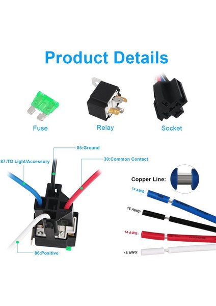 6 Adet Bakır Terminal Otomatik Röle 30A Sigortalı Açık/kapalı Araba Motor Rölesi Tutucu Soketli Açık/kapalı Sigortalı Röle 24V 4pın (Yurt Dışından) fırsatları
