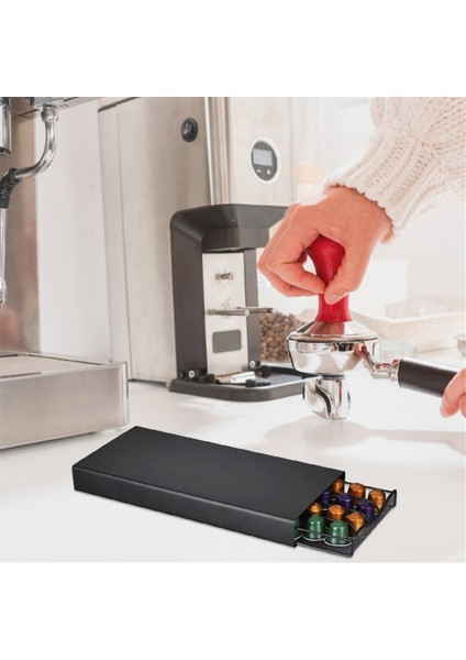 Çekmece Tipi Kahve Rafları 40 Pod Depolama Standı Rafı Nespresso Düzenleyici Için Kahve Kapsülleri Tutucu (Yurt Dışından) indirimleri