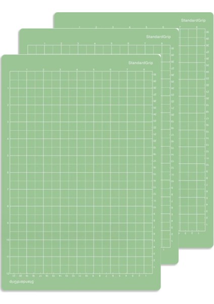 Cricut Joy Xtra Için Kesme Matı 3 Paket Yedek Çeşitli Standart Kavrama Hafif Kavrama Güçlü Kavrama Yapışkanlı Kesim Paspasları (Yurt Dışından)