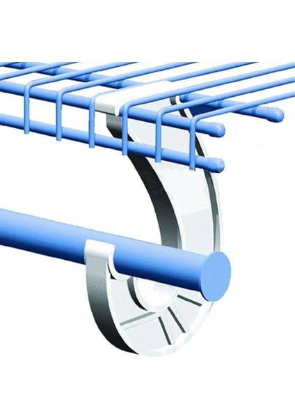 6 Adet Askılı Dolap Çubuğu Desteği - Giysileri Asmak Için Sağlam J Şekilli Dolap Braketleri, 3/4 Dolap Raf Çubuğu Tutucu (Yurt Dışından) fırsatları